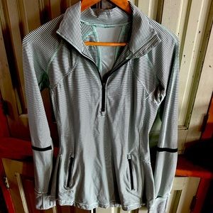 Lululemon zip up pullover. Size 8. Worn once.